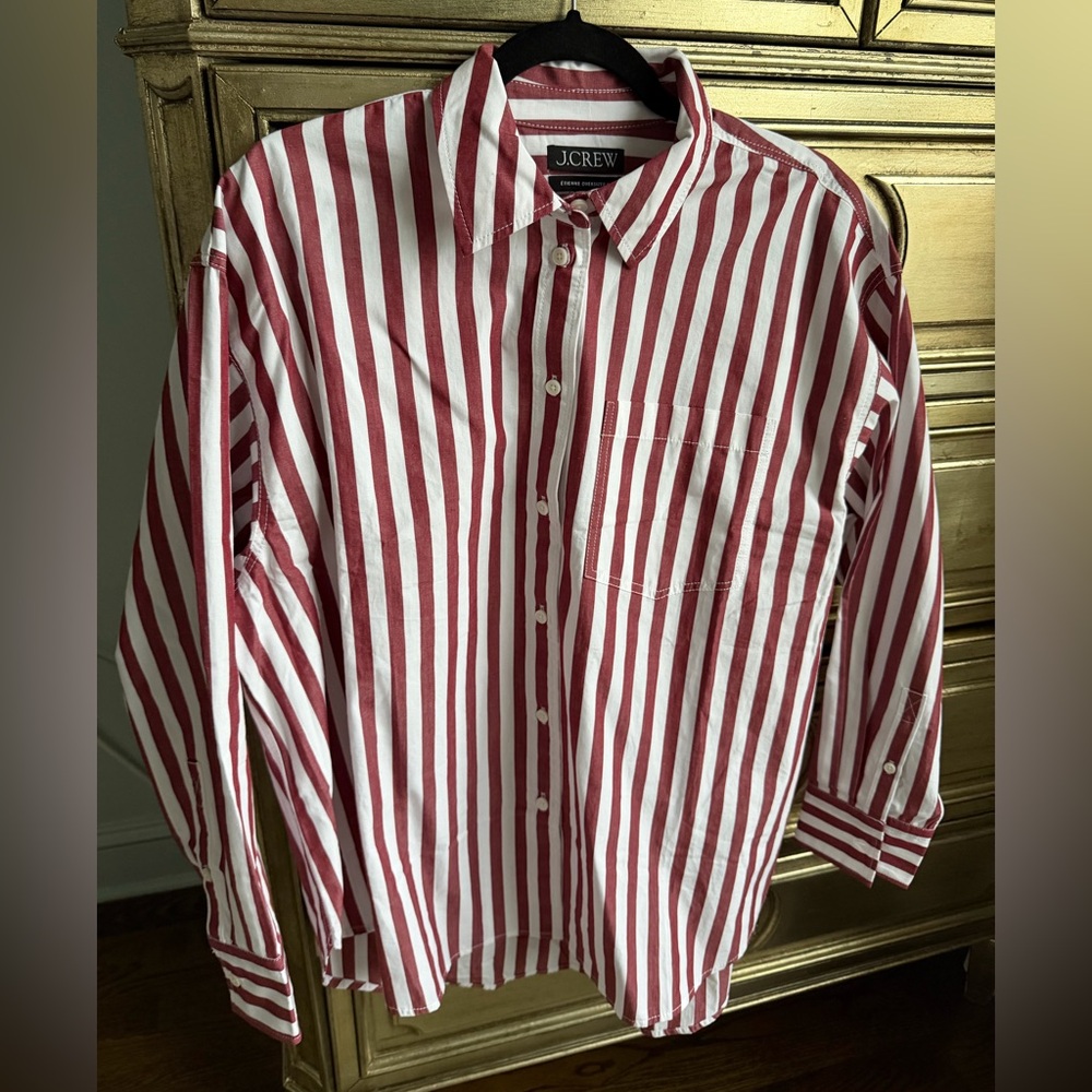 Jcrew Etienne Oversized Shirt NWOT